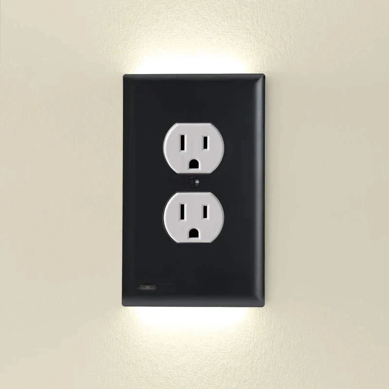 SnapGuide Outlet Nightlight Plate