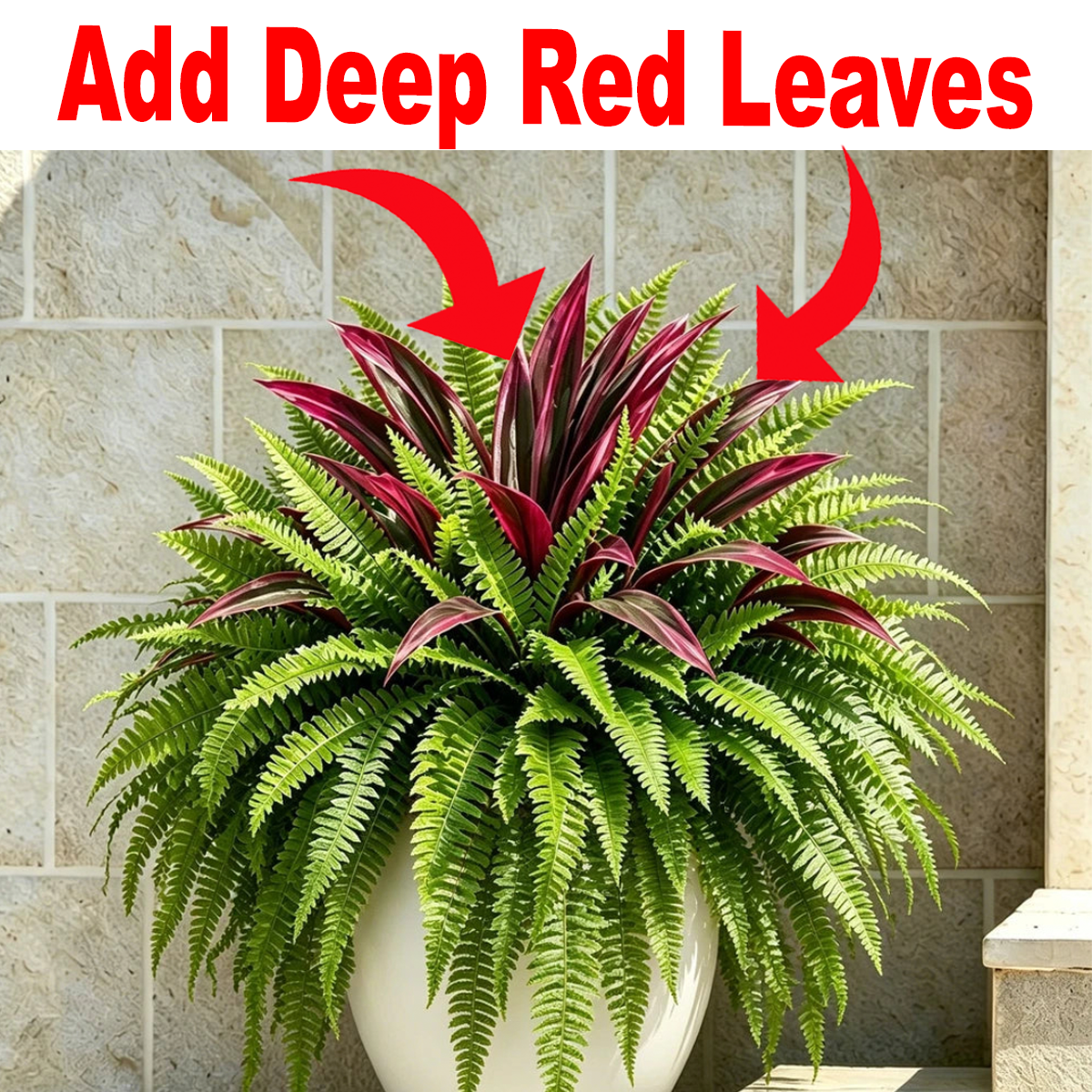 Add Deep Red Leaves