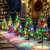 🔥 Last Day Sale Price | Solar Powered Christmas Tree Lawn Stakes