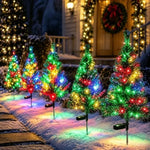 🔥 Last Day Sale Price | Solar Powered Christmas Tree Lawn Stakes