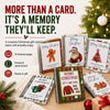 🔥 Last Day 50% OFF 🔥 Christmas Gift Card Book – 12 Gift Card Pages & Personal Message Holder