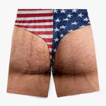 Custom Patriotic Swim Trunks