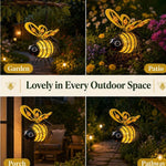 🌙🍃🪴 LIMITED-TIME 50% OFF! Hanging Solar Bee Light – Warm Amber Glow, Flicker-Free, Perfect for Garden Parties, Camping, or Kids’ Rooms – Spread Joy Day and Night 🌞🌜.