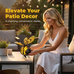 🌙🍃🪴 LIMITED-TIME 50% OFF! Hanging Solar Bee Light – Warm Amber Glow, Flicker-Free, Perfect for Garden Parties, Camping, or Kids’ Rooms – Spread Joy Day and Night 🌞🌜.