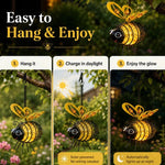 🌙🍃🪴 LIMITED-TIME 50% OFF! Hanging Solar Bee Light – Warm Amber Glow, Flicker-Free, Perfect for Garden Parties, Camping, or Kids’ Rooms – Spread Joy Day and Night 🌞🌜.