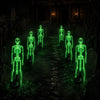 Solar Skull Garden Light