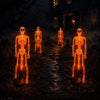 Solar Skull Garden Light
