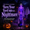 Solar Skull Garden Light