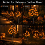 🎃 Pumpkin Solar Stake Lights – Halloween Outdoor Yard Decor
