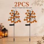 🎃 Pumpkin Solar Stake Lights – Halloween Outdoor Yard Decor