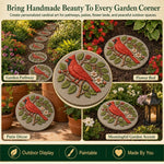 🐦🌻  Garden Art Stepping Stone Mold
