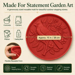 🐦🌻  Garden Art Stepping Stone Mold