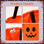 LED Light Halloween Trick or Treat Bucket