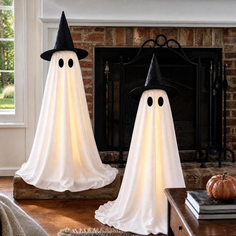 Light Up Halloween Ghost Decor (1pc)
