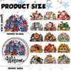 16 Pcs Interchangeable Welcome Sign for Front Door