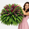 🔥 Last Day Sale Price | UV Resistant Artificial Fern And Red Dracaena
