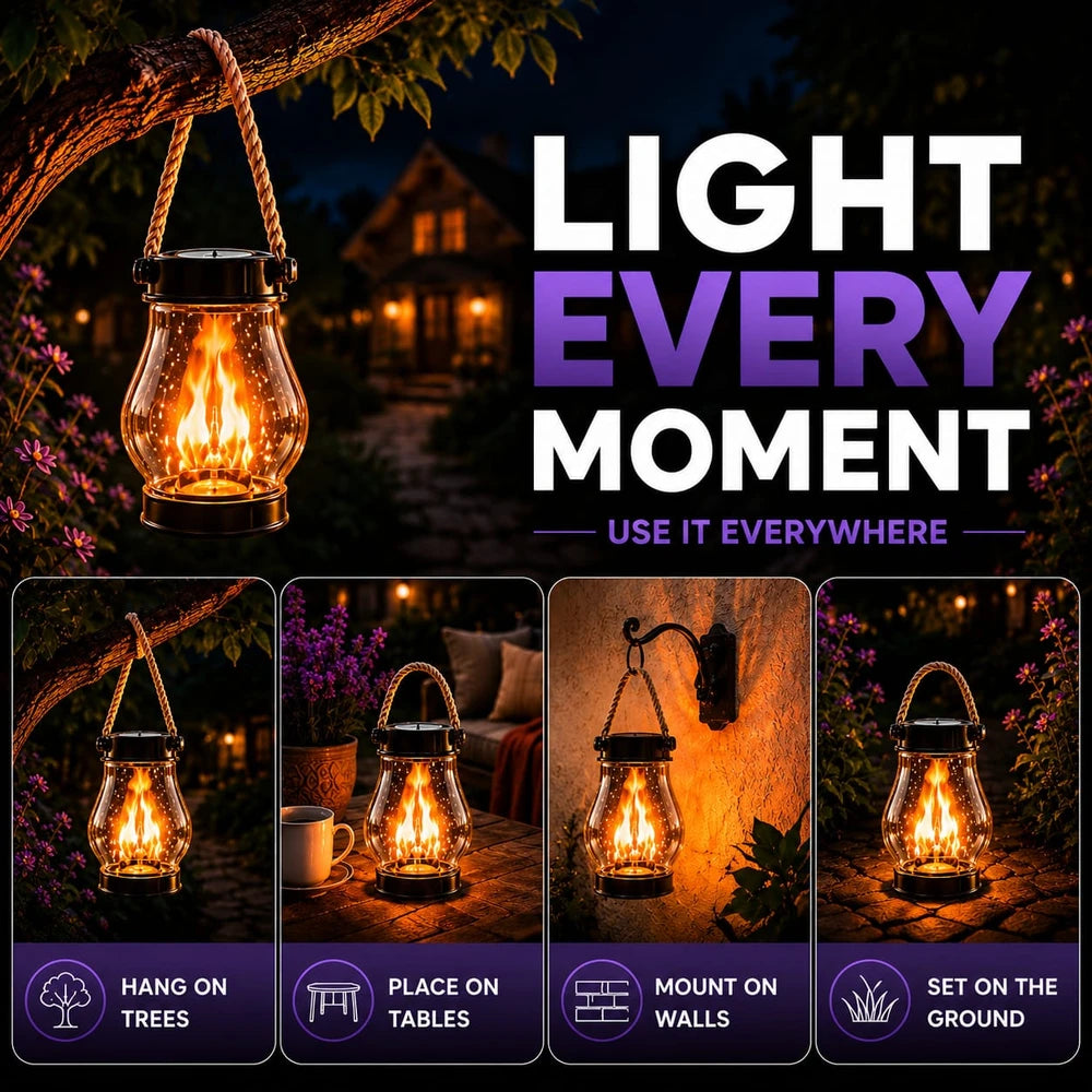 Original Solar Flame Lantern