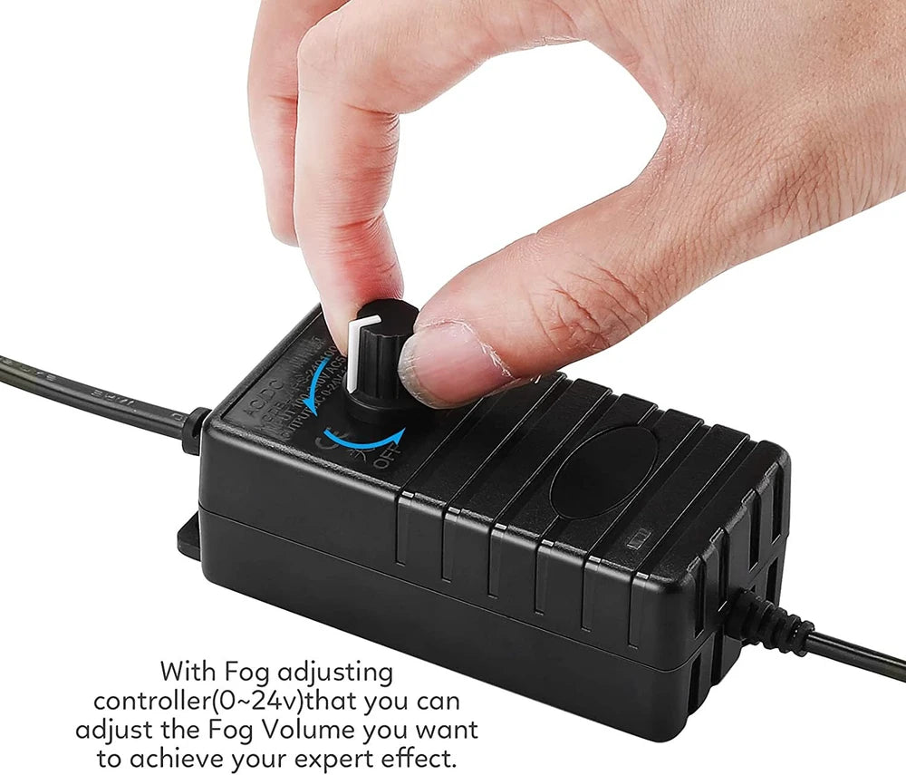 12-LED Ultrasonic Mist Maker Fogger