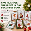 🔥 Last Day 50% OFF 🔥 Christmas Gift Card Book – 12 Gift Card Pages & Personal Message Holder