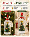 Recordable Glass Tree Message Bottle Ornament