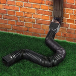 Retractable Rain Gutter Downspout Extender