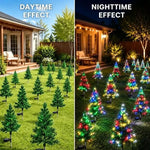 🔥 Last Day Sale Price | Solar Powered Christmas Tree Lawn Stakes