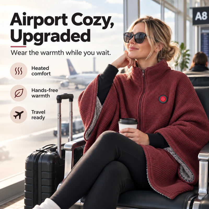 Wearable Heated Blanket