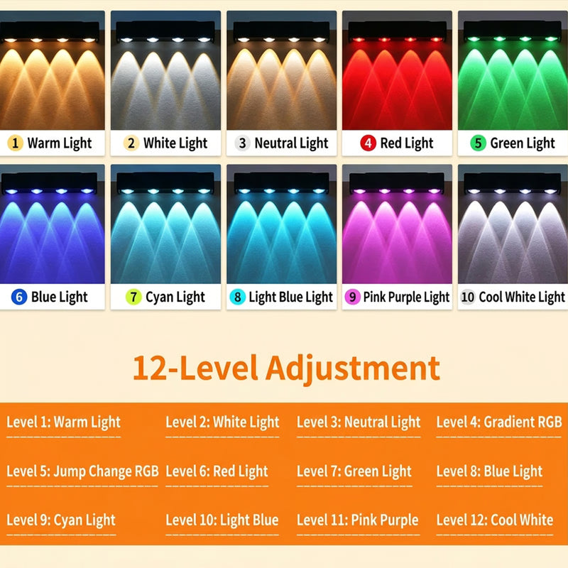 🌞 Solar Outdoor Wall Light