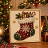 🧘Relaxing & Beginner-Friendly - 🎨💎DIY Christmas Pearl Diamond Painting Art Kit With Frame