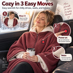 Wearable Heated Blanket