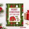🔥 Last Day 50% OFF 🔥 Christmas Gift Card Book – 12 Gift Card Pages & Personal Message Holder