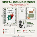 🔥 Last Day 50% OFF 🔥 Christmas Gift Card Book – 12 Gift Card Pages & Personal Message Holder