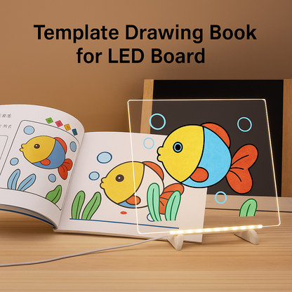 LED Board HELPING TEMPLATE- 12 SHEETS