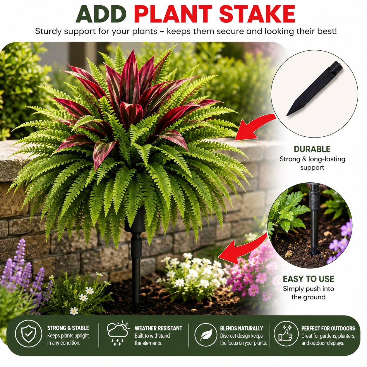 Add Plant Stick