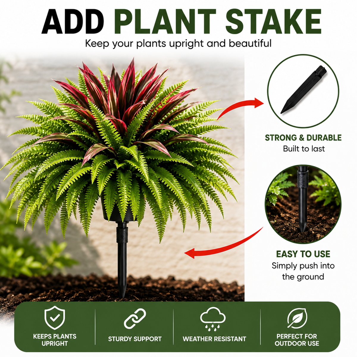 Add Plant Stick