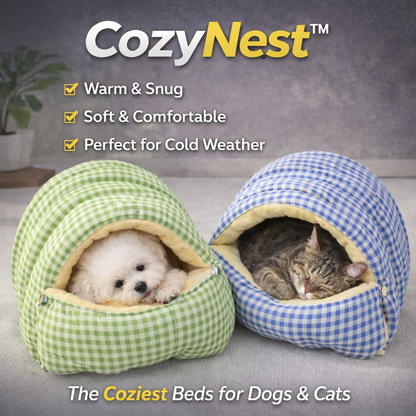 CozyNest™️ Deluxe Pet Sleeping Bag