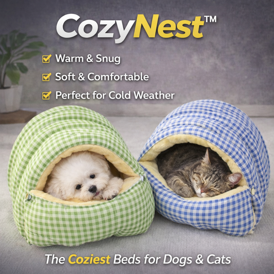 CozyNest™️ Deluxe Pet Sleeping Bag