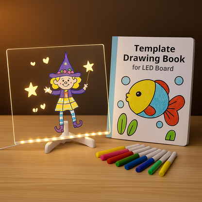 LED Board HELPING TEMPLATE- 12 SHEETS