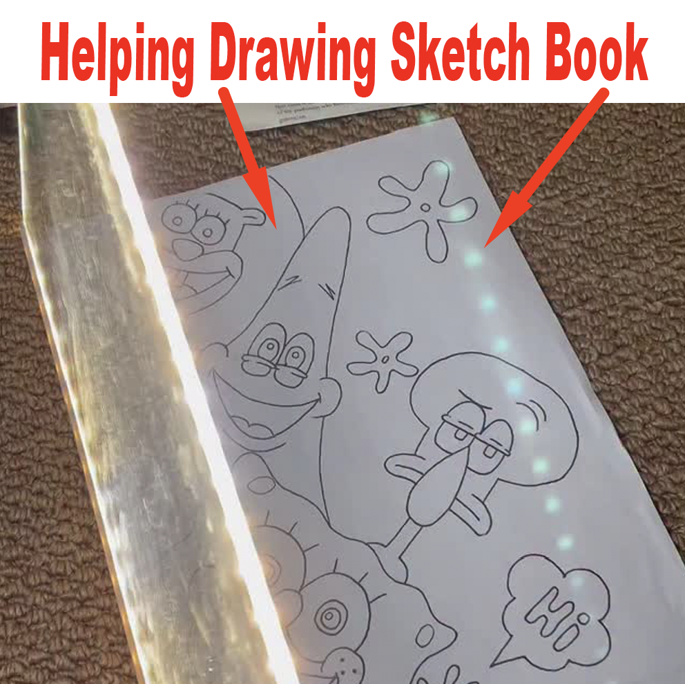 LED Board HELPING TEMPLATE- 12 SHEETS