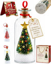 Recordable Glass Tree Message Bottle Ornament