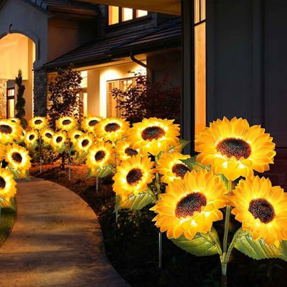 🔥 Last Day Sale Price | SunGlow™ Solar Sunflowers Lights 🌻 (1 Pack)