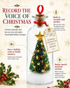 Recordable Glass Tree Message Bottle Ornament