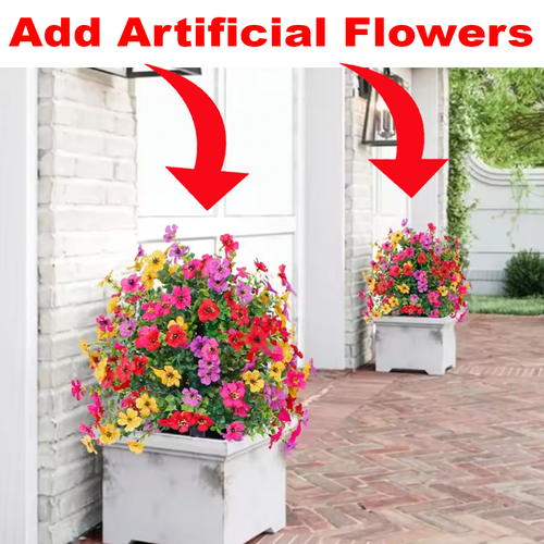 Add Artificial Flowers