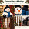 WinterGlow Snowman Icicle Light Decor