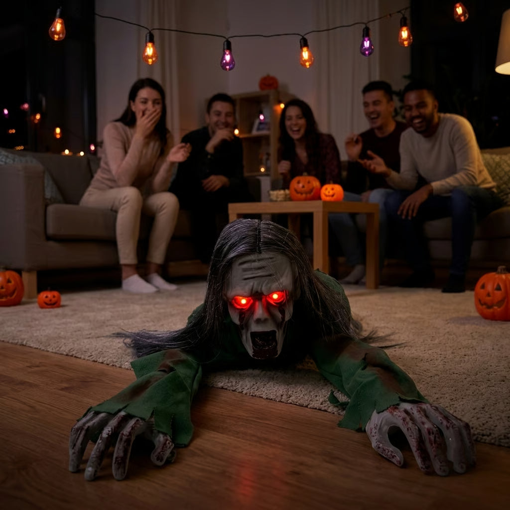 Add Lady Crawling Zombie