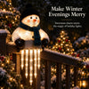 WinterGlow Snowman Icicle Light Decor