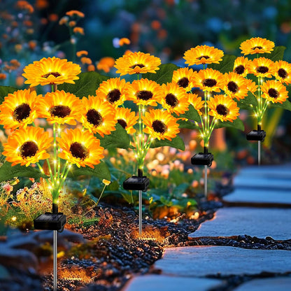 🔥 Last Day Sale Price | SunGlow™ Solar Sunflowers Lights 🌻 (1 Pack)