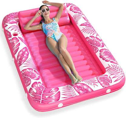SunDeck Inflatable Pool/Beach Lounger Comfort Float