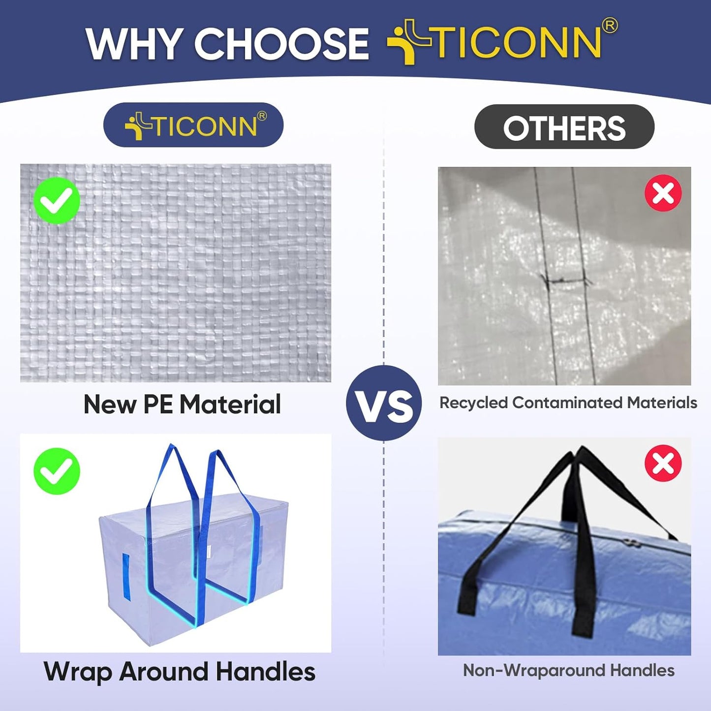 24 Gallon Titan Pack XL Storage Bag- 1 Pack