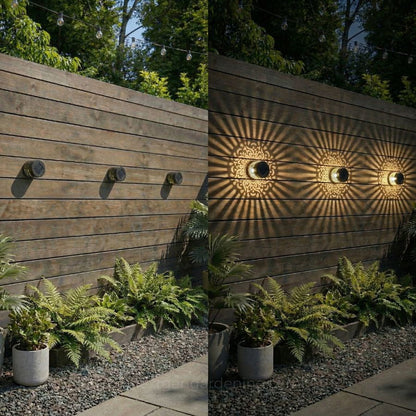 Mandala Glow Solar Outdoor Light